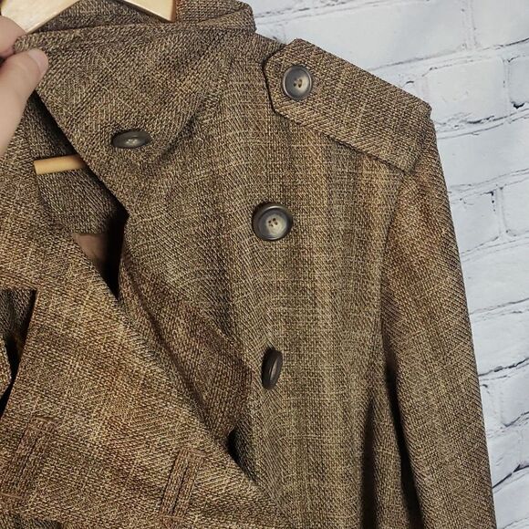 Plaid Long Jacket   - Picture 3 of 9